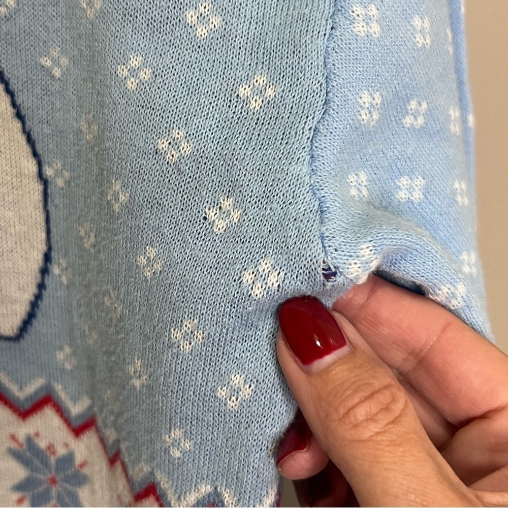 Disney Stitch Sweater Christmas Holiday Winter Pullover Small Women’s Kids Ugly - Picture 5 of 11